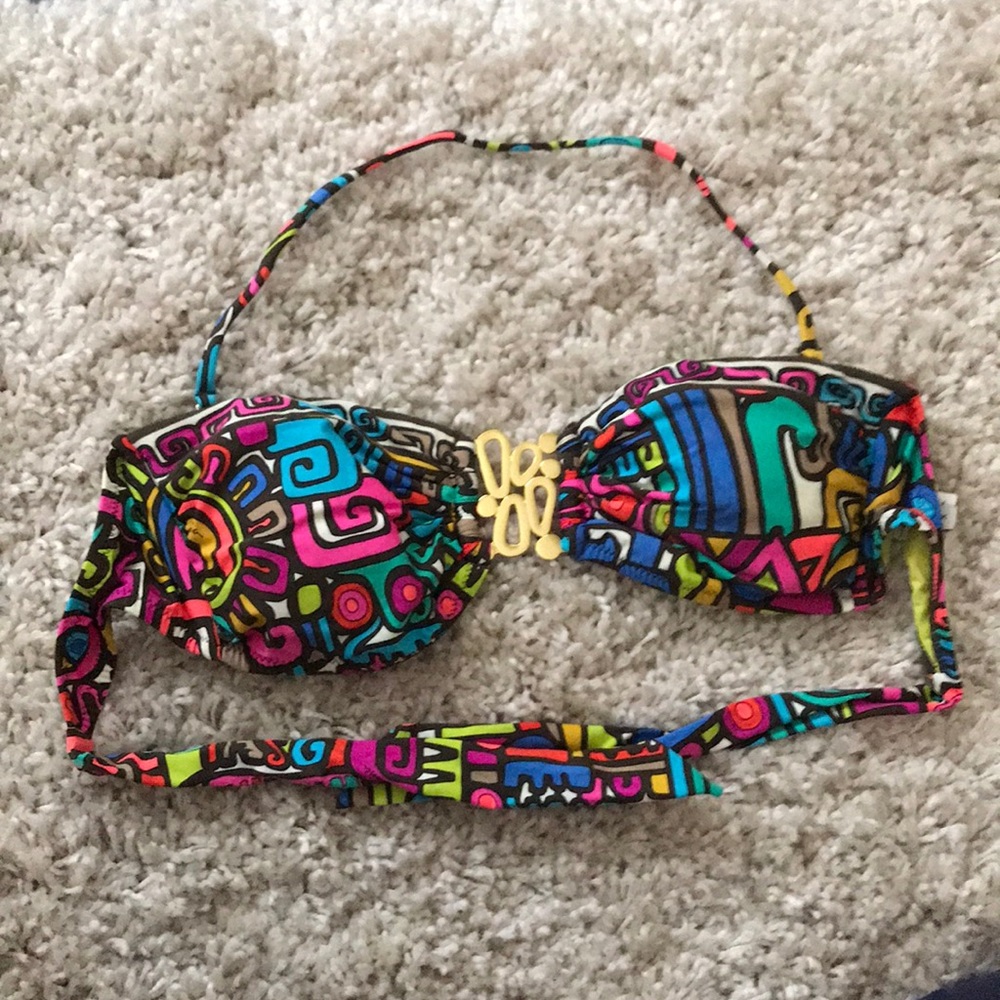 Trina Turk bikini top bandeau swimsuit